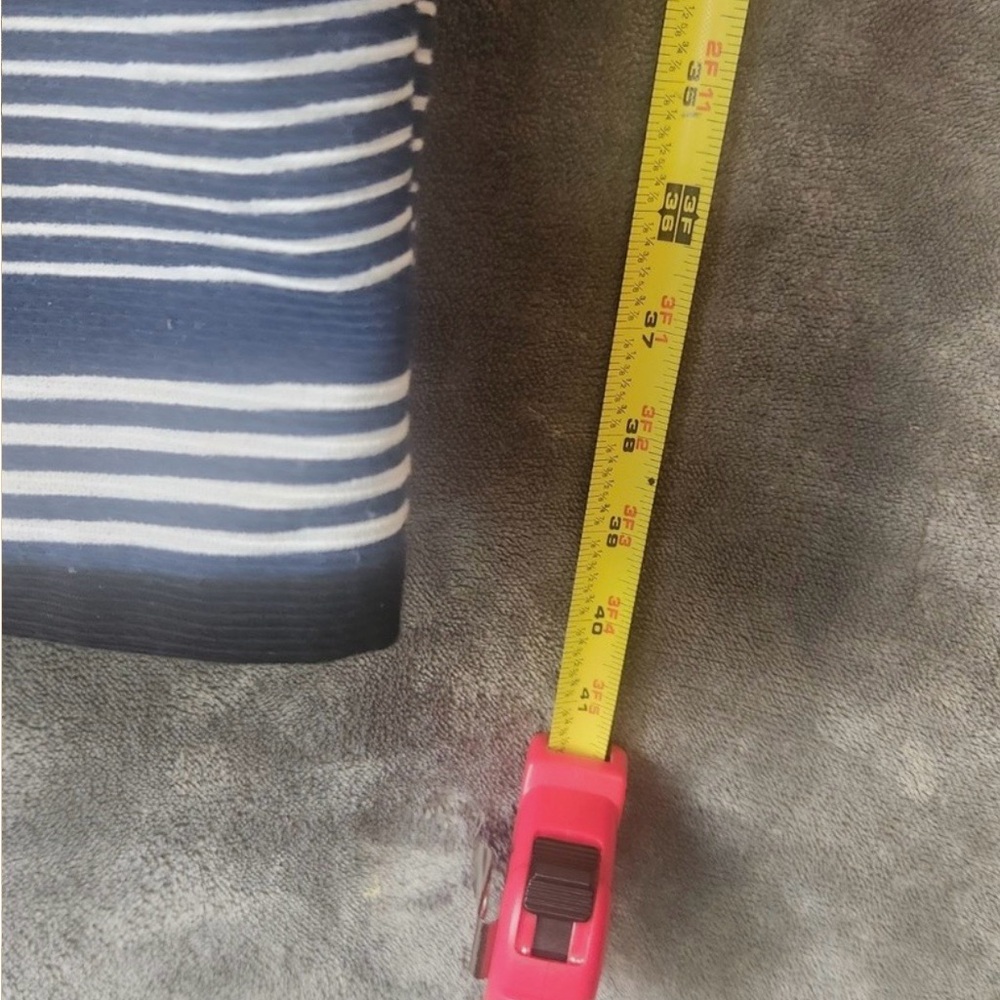 ECI Navy and White Striped Dress - Picture 5 of 8